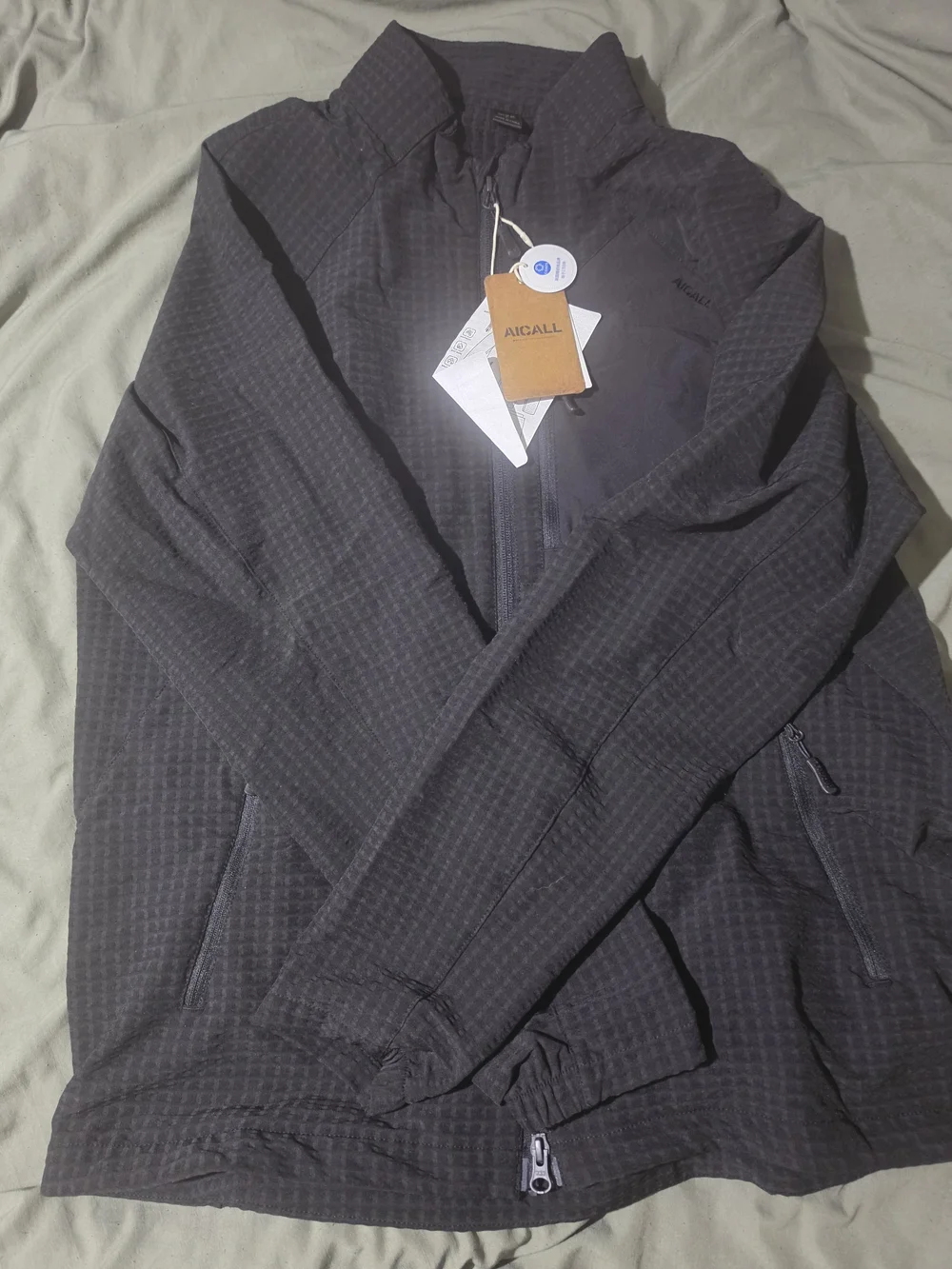 Men's tactical casual black jacket. Size Large